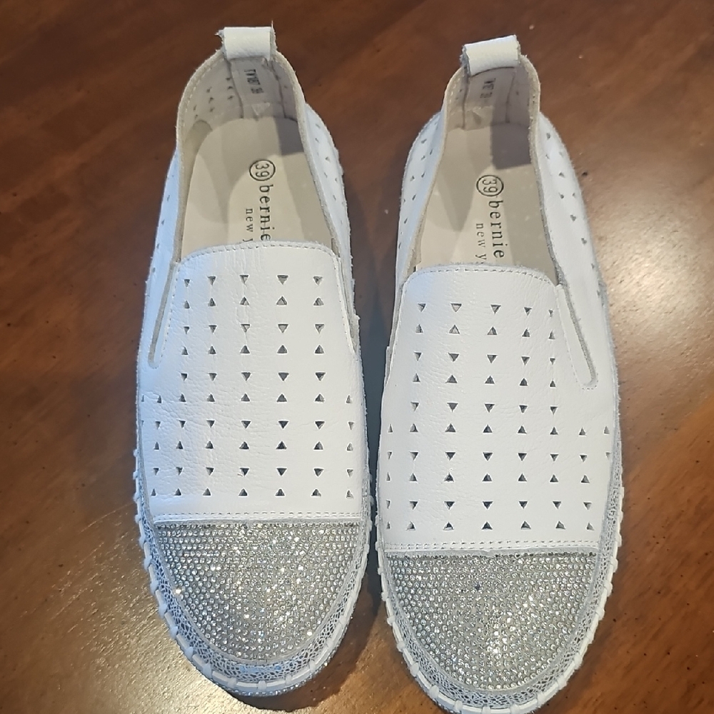 Bernie Mev Slip On Leather Sneaker